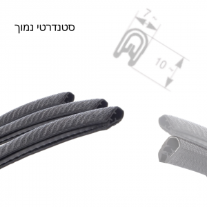 פרופיל קדר PVC סטנדרטי נמוך