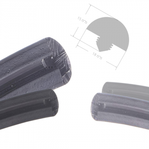 פרופיל גומי פטרייה