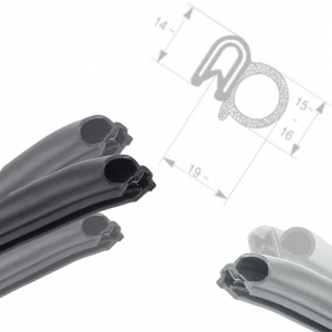 פרופיל קדר PVC בלון צד קטן