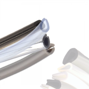 פרופיל U עם דבק