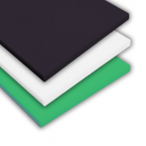 לוח פוליאתילן ירוק / לבן PE